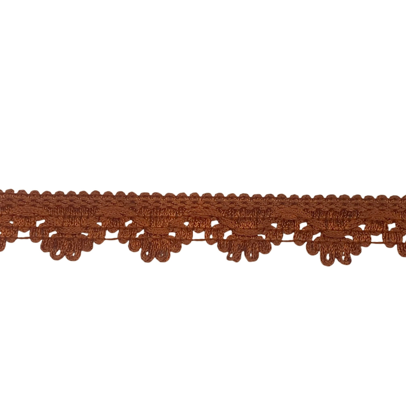 Scalloped Decorative Trim - Rust
