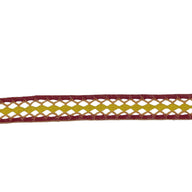 Decorative Crocheted Trim - Yellow/Red/Orange
