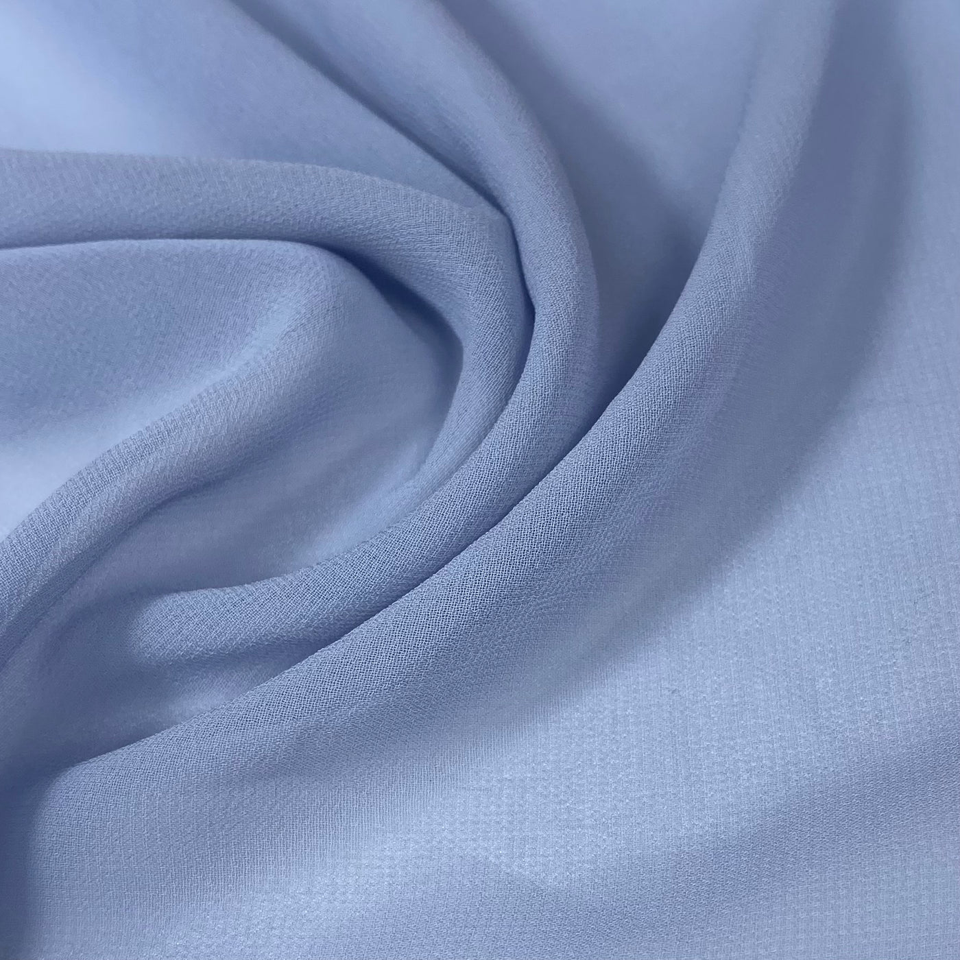 Polyester Chiffon - Grey Blue