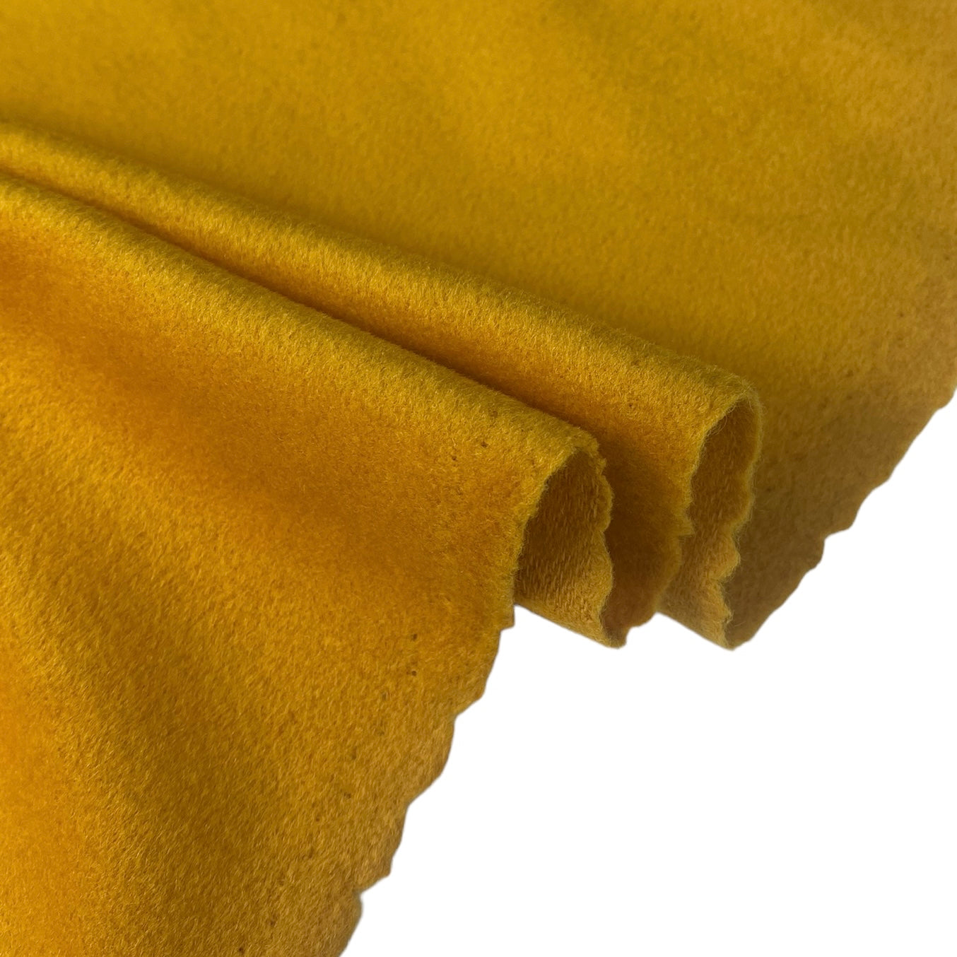 Wool Coating - Remnant - Saggron