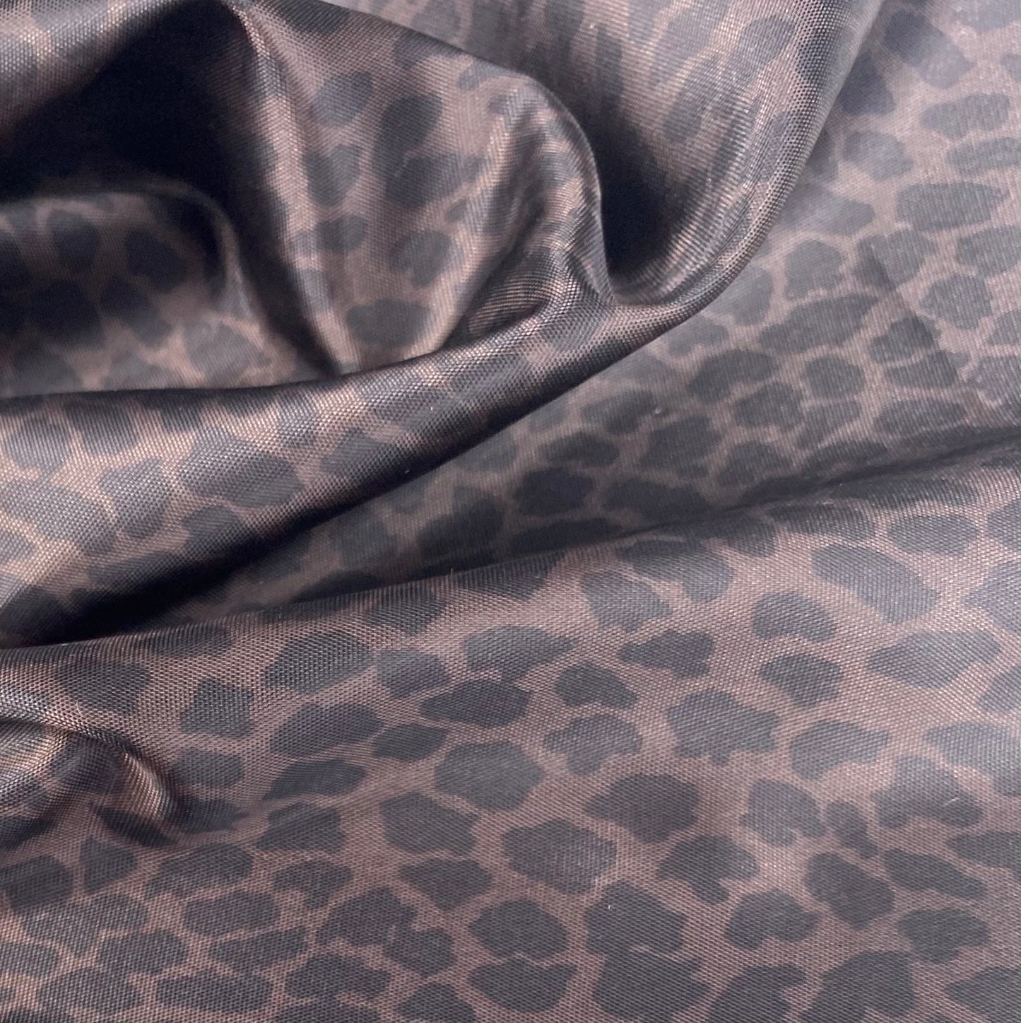 Printed Cheetah Lining - Brown/Black
