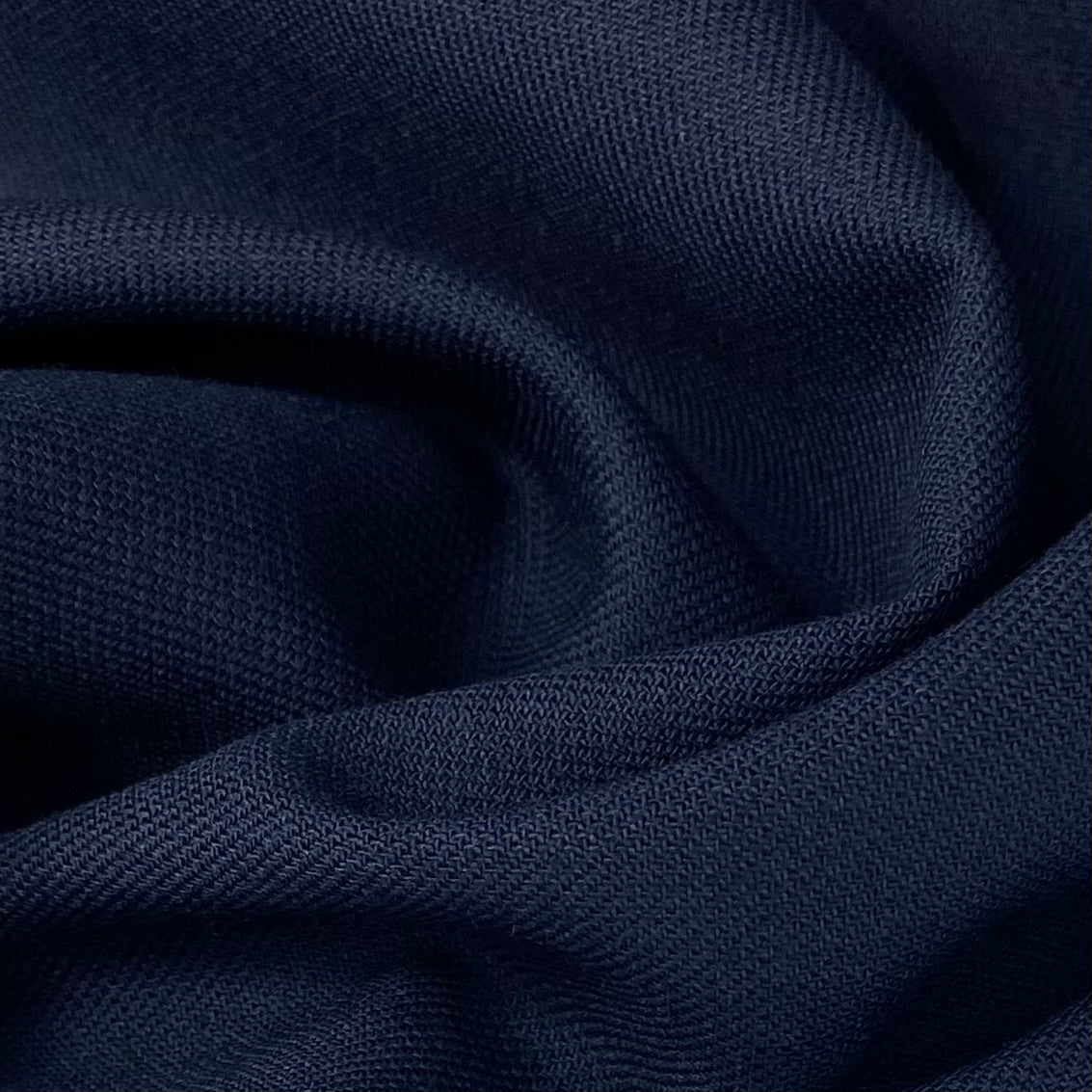 Wool Suiting - Remnant - Midnight Navy