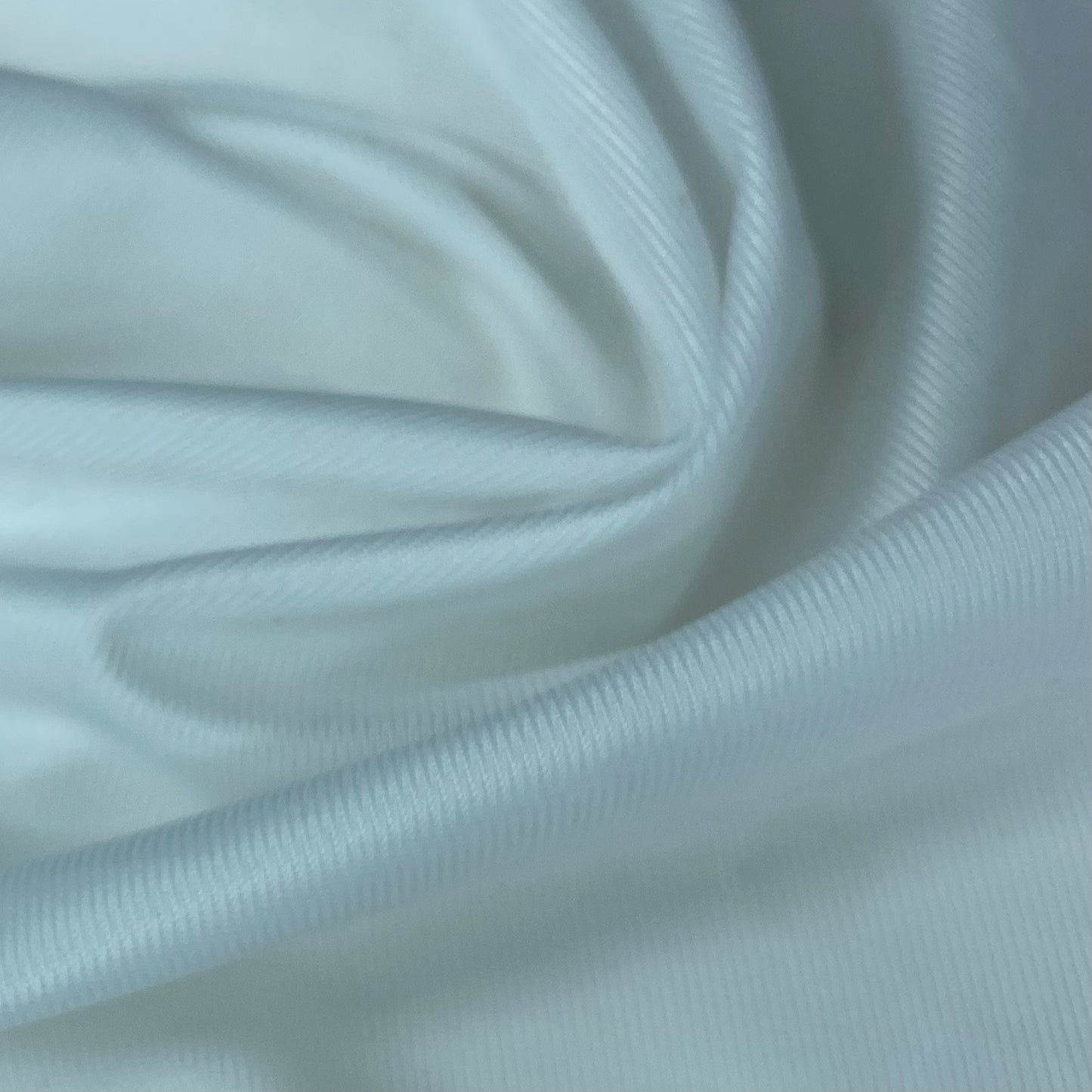 Tricot Knit Lining - White
