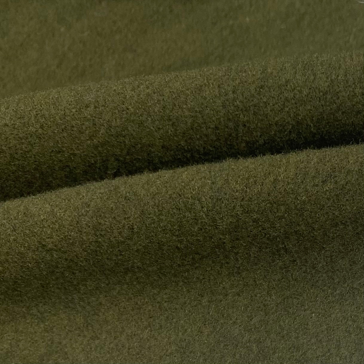 Melton Wool - Remnant - Olive