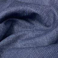 Cotton Blend Denim Twill - Pre-Washed No Fade - 12 oz - Blue