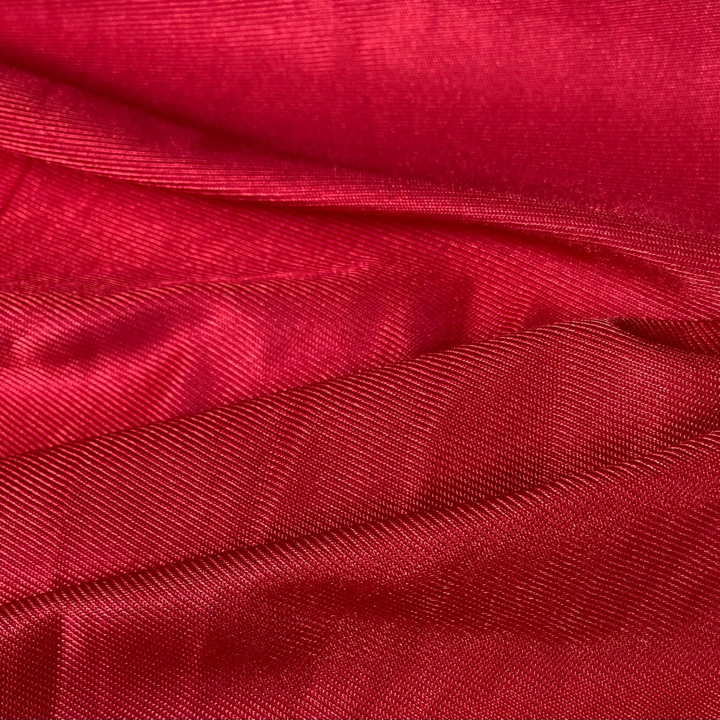 Tricot Knit Lining - Bright Red
