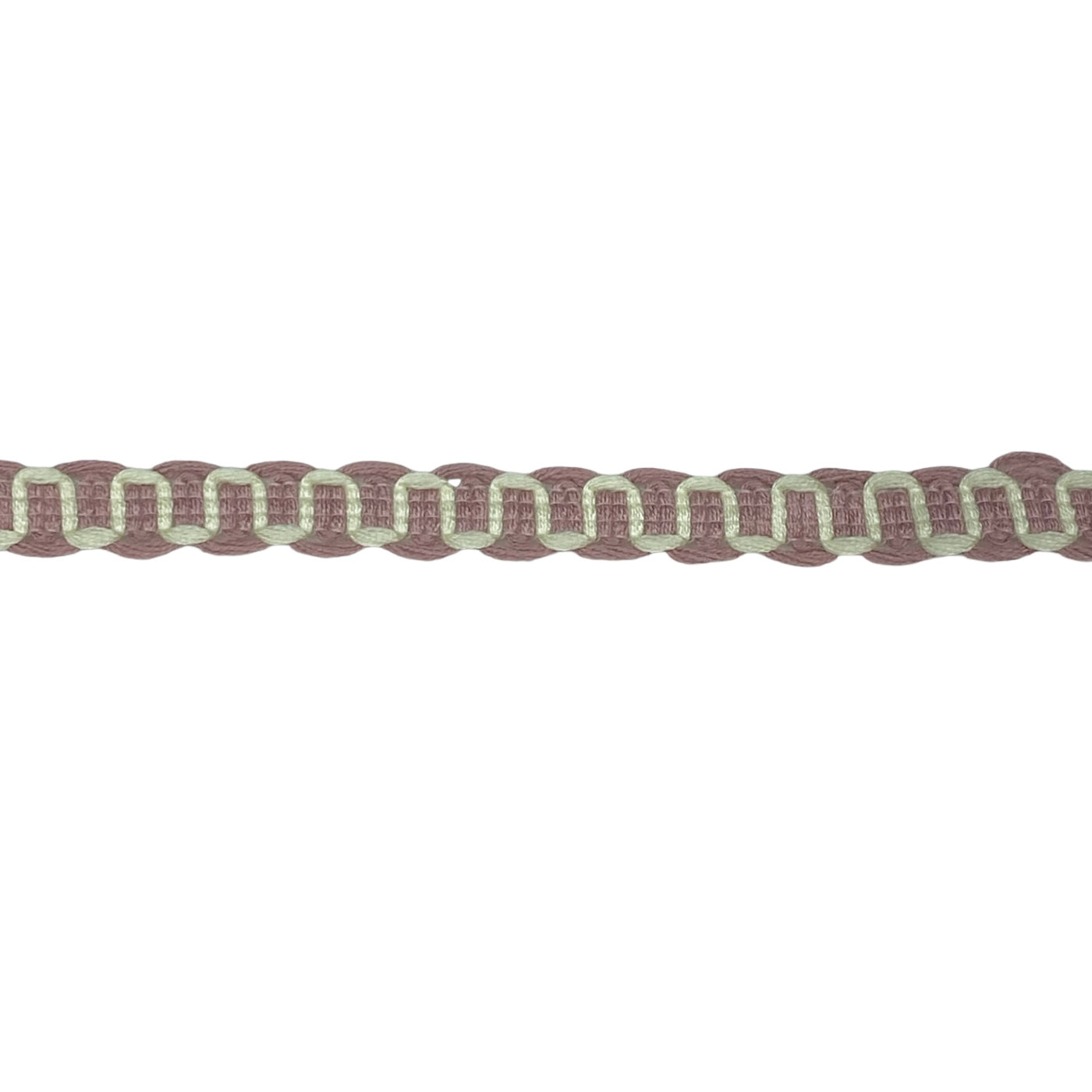 Gimp Trim - Pink/Ivory