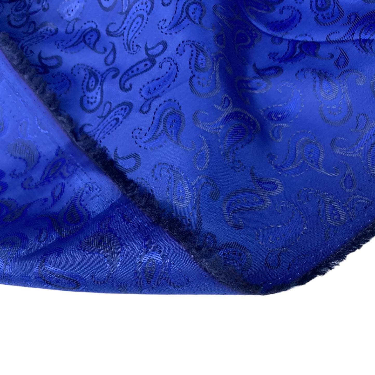 Paisley Jaquard Lining - Blue