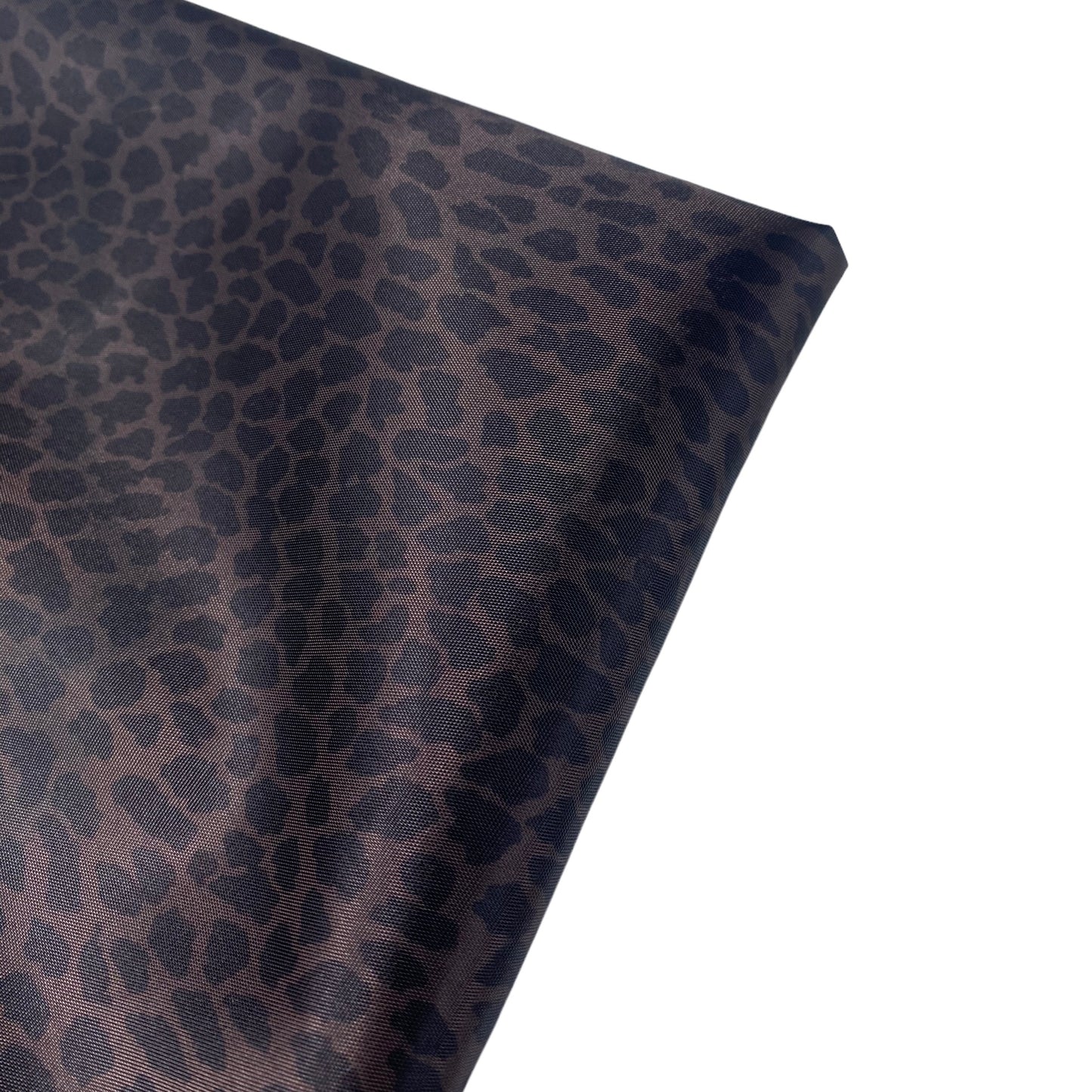 Printed Cheetah Lining - Brown/Black