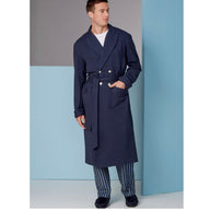 Vogue V1855 - Men's Robe and Belt Sewing Pattern