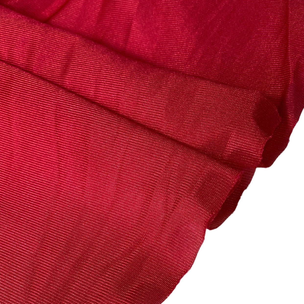 Tricot Knit Lining - Bright Red