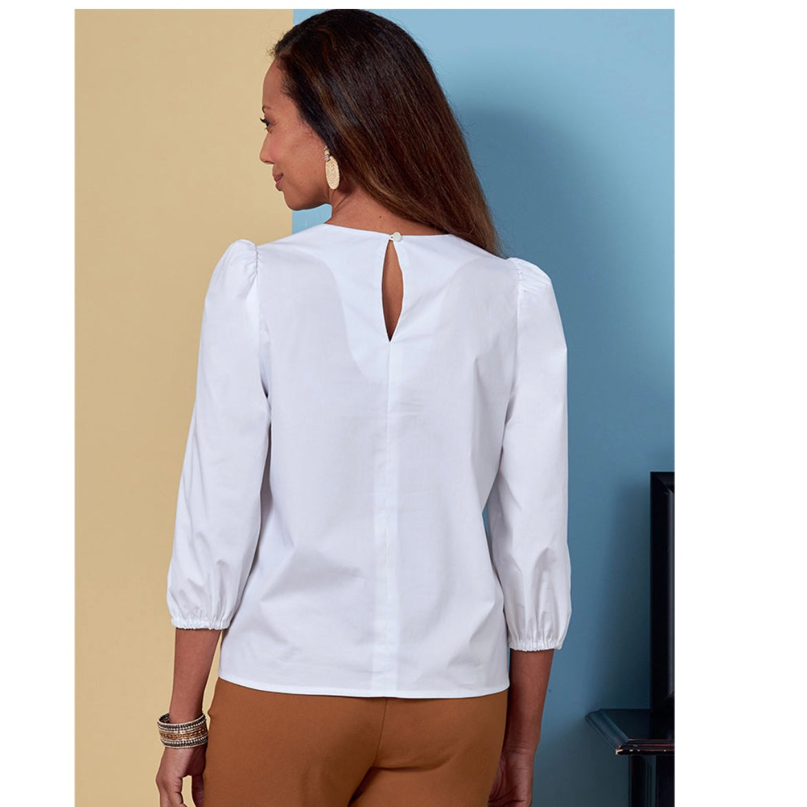 Butterick B6876 Tunic with Sash and Top Sewing Pattern