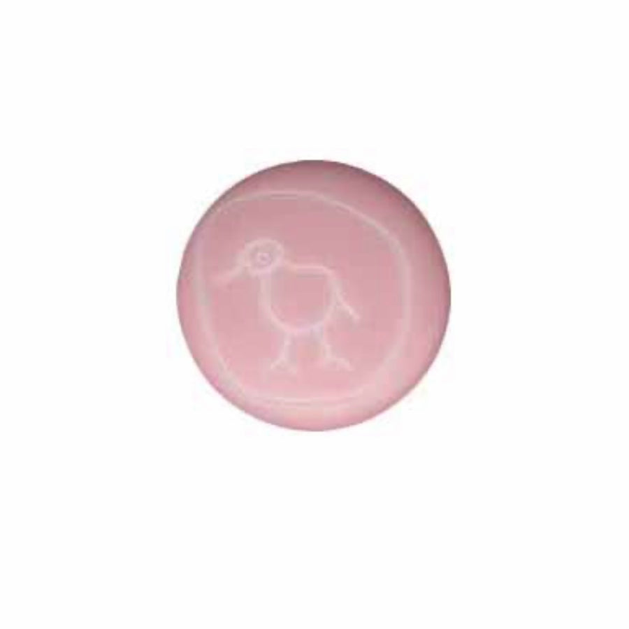 Novelty Shank Button - Duck - Pink - 14mm - 3 count