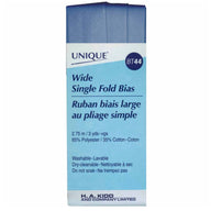 Wide Single Fold Bias Tape - 25mm x 2.75m