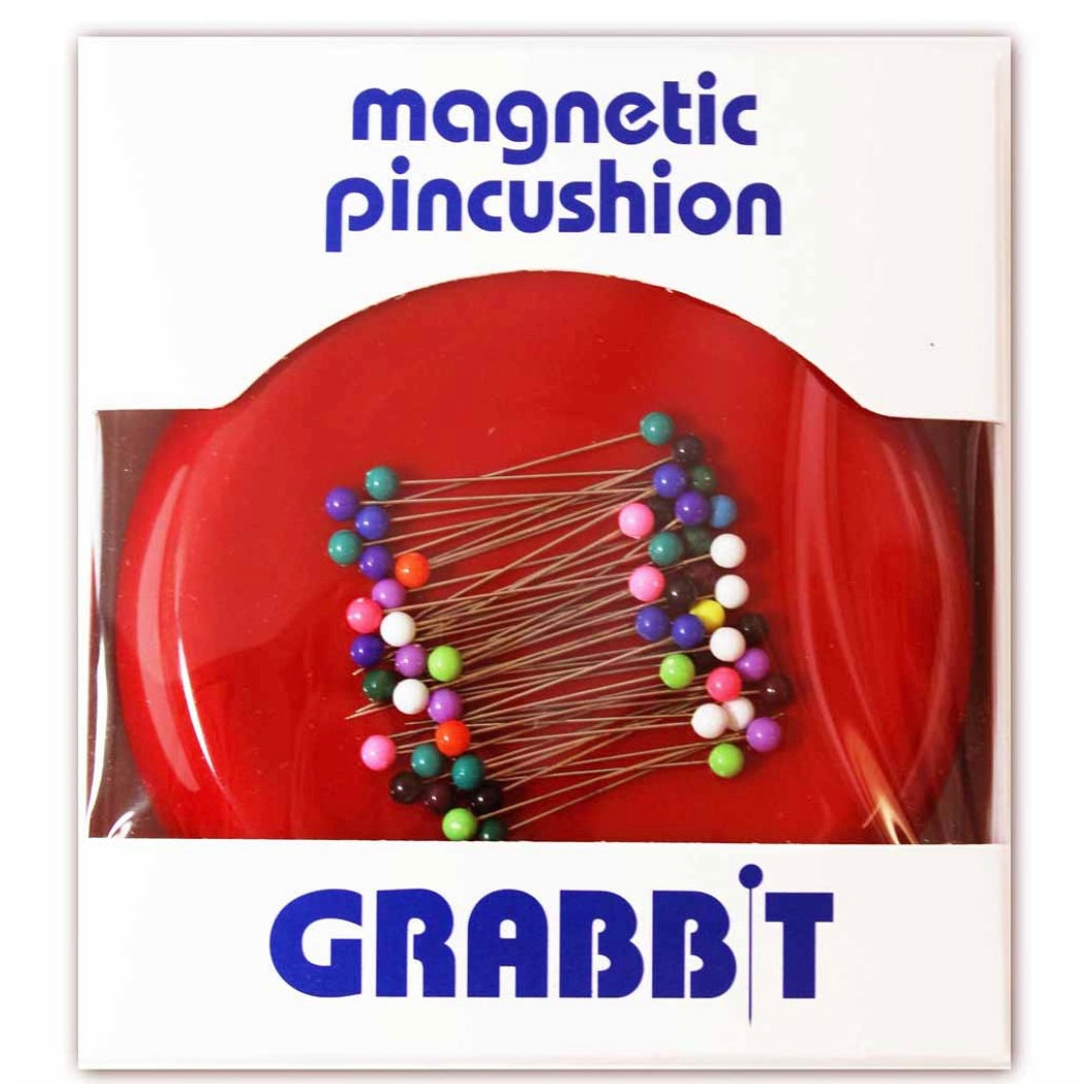 Grabbit Magnetic Pincushion Red