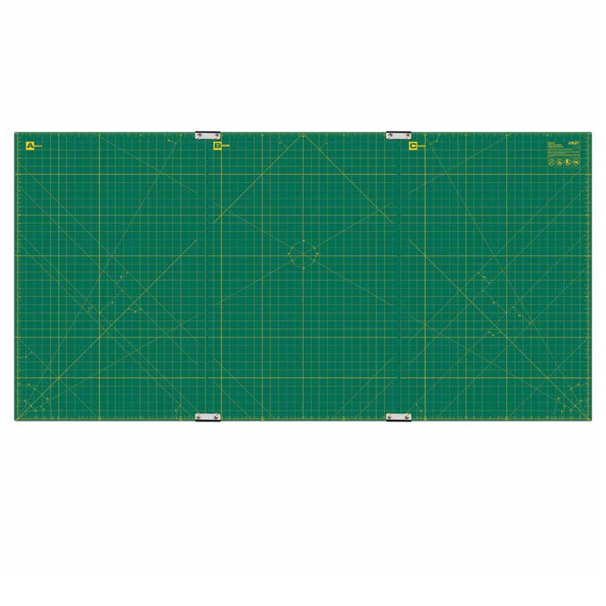 Continuous Grid Rotary Mat - 35” x 70”