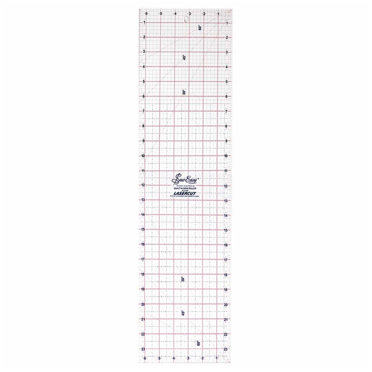 Quilting Ruler - 6 1/2” x 24”