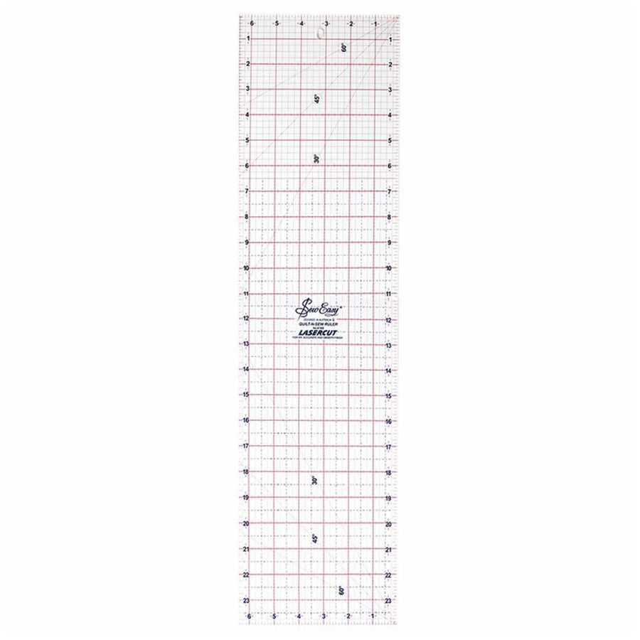 Quilting Ruler - 6 1/2” x 24”