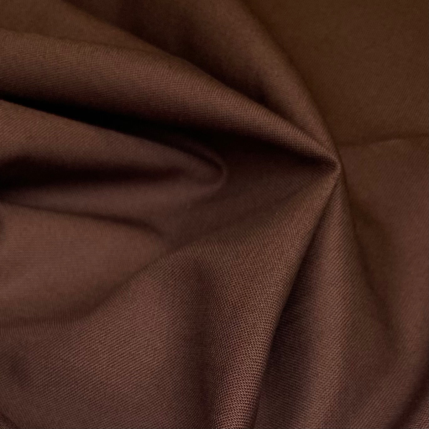 Cotton Broadcloth - Brown