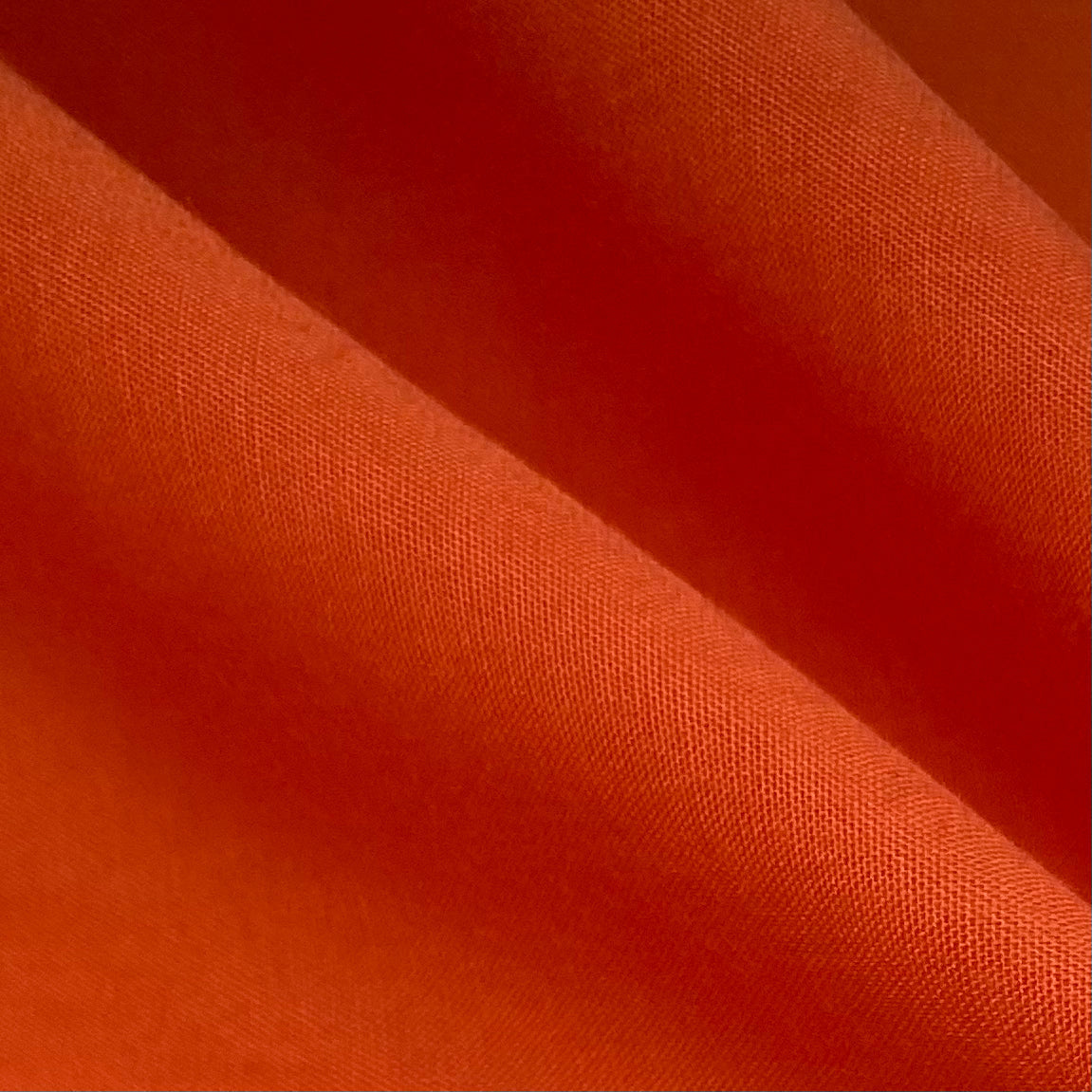 Poly/Cotton Broadcloth 44” - Dark Orange