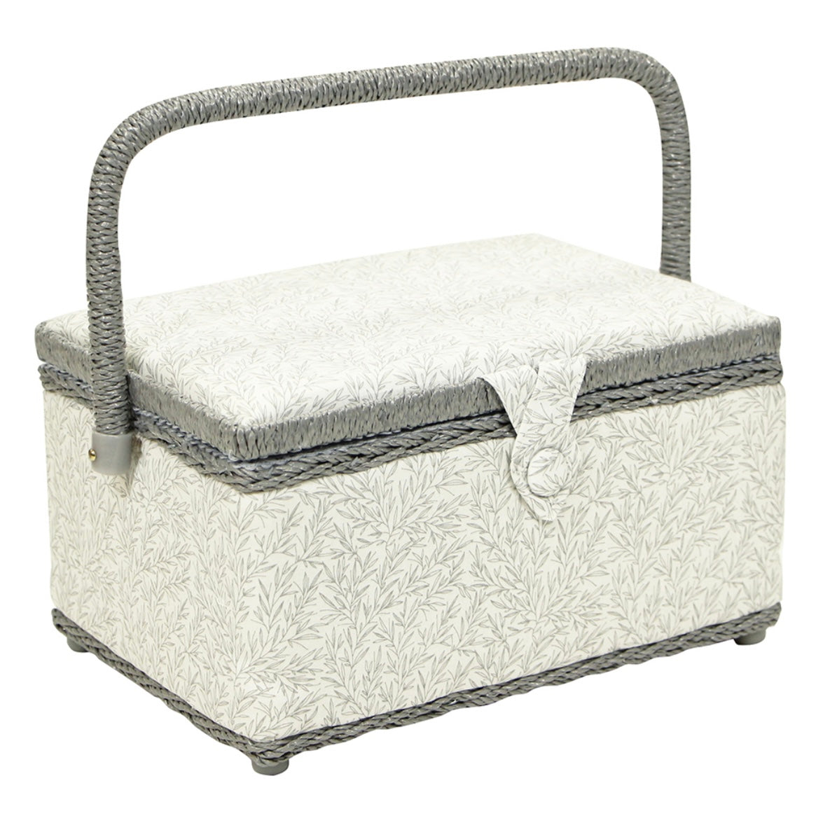 Medium Sewing Basket - Leafvines - 25 x 19 x 15cm