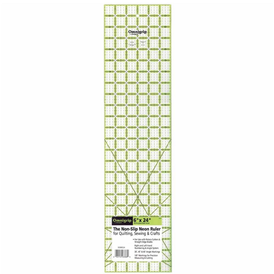 Non-Slip Ruler - 6” x 24”