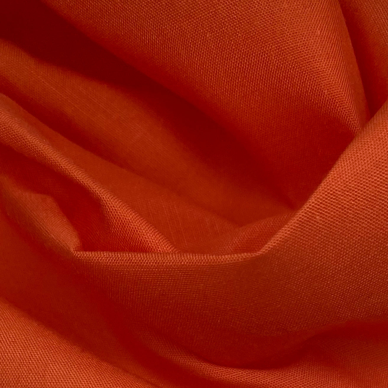 Poly/Cotton Broadcloth 44” - Dark Orange