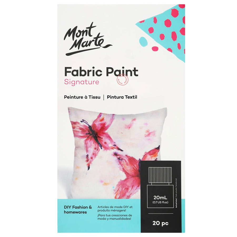 Fabric Paint Set - 20pcs - 20ml each