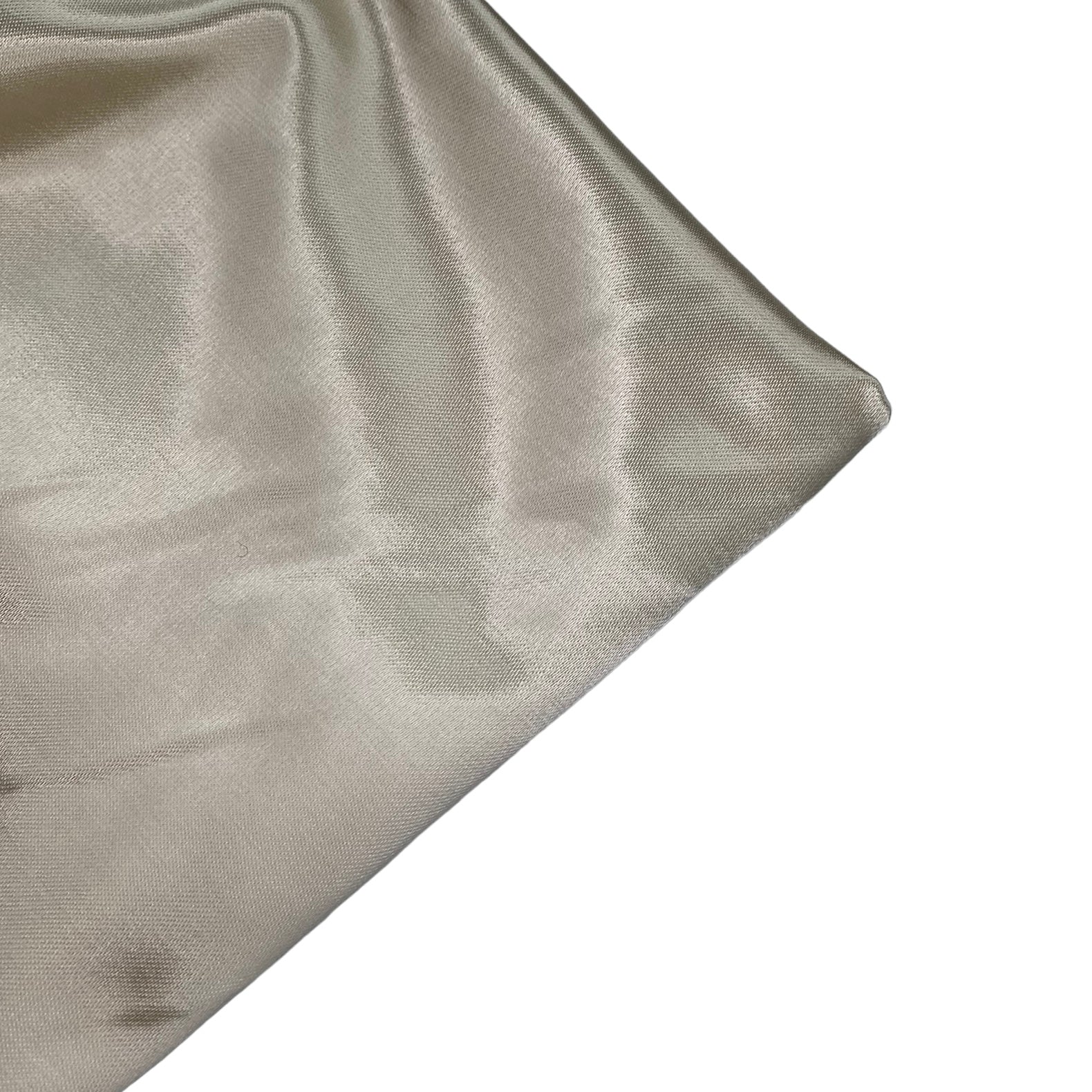 Kasha Satin Lining Remnant - Ivory