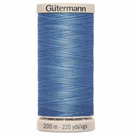 Cotton Hand Quilting 50wt Thread - 200m - Light Grey