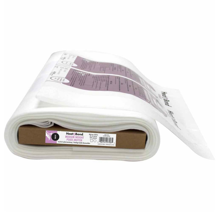 Tricot Medium Weight Fusible Interfacing - White - 20”