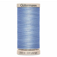 Cotton Hand Quilting 50wt Thread - 200m - Light Grey