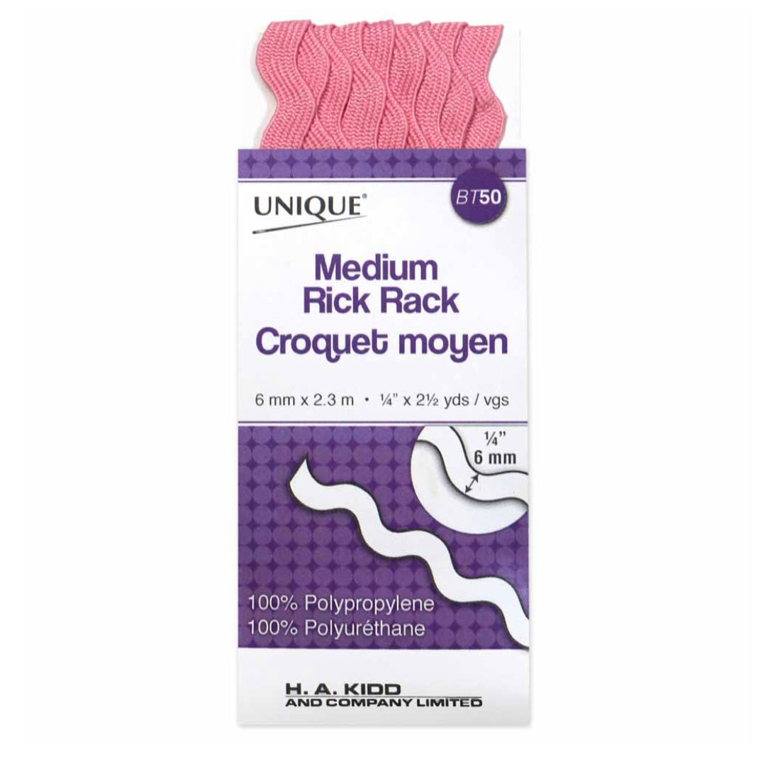 Medium Rick Rack - 1/4” - Kelly Green