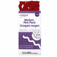 Medium Rick Rack - 1/4” - Emerald Green