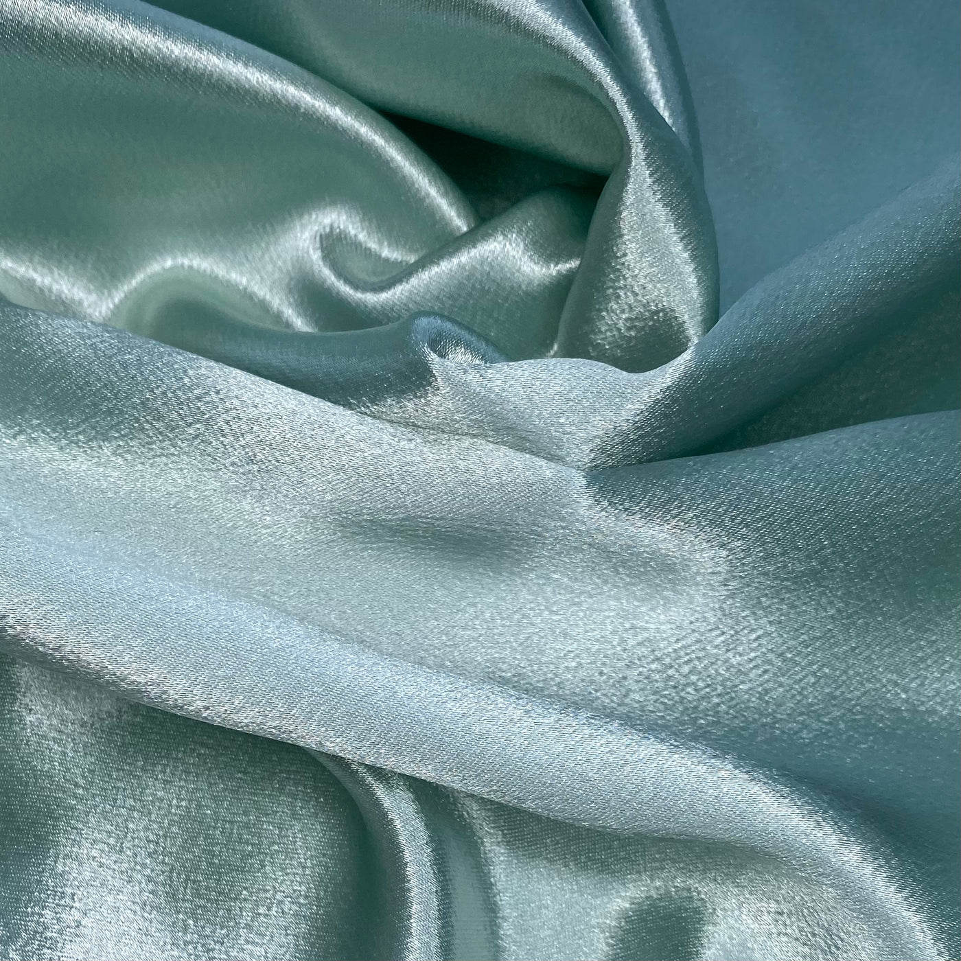 Polyester Crepe Back Satin - 60” - Mint