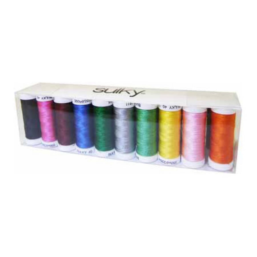 Rayon Thread Pack of Top 20 Solid Colours