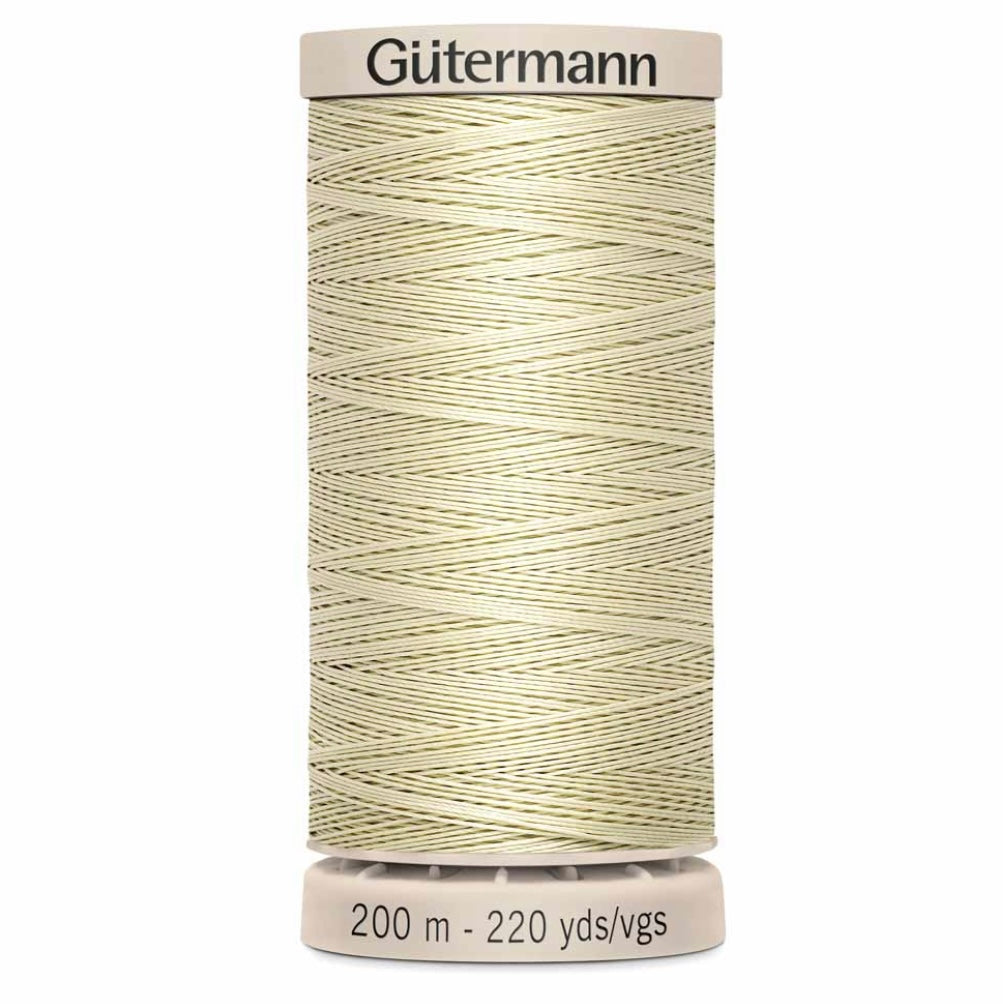 Cotton Hand Quilting 50wt Thread - 200m - Light Grey