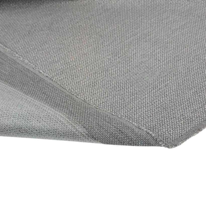 Woven Upholstery Remnant - Grey