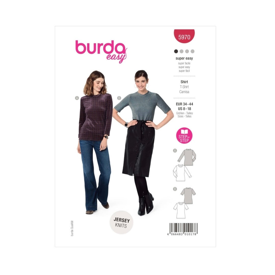 Burda Easy 5970 - Shirt Sewing Pattern