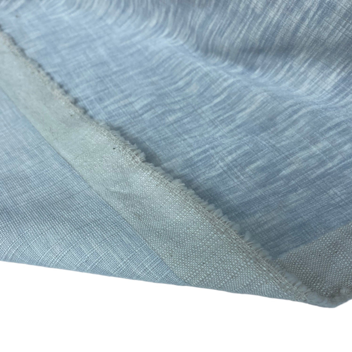 Velvet Upholstery Designer Remnant  - Grey/White