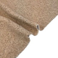 Boucle Wool Upholstery Remnant - Beige/Black