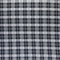 Plaid Silk - Grey / Black / White - Remnant