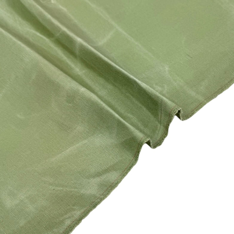 Waxed Cotton Canvas 10oz Beeswax - Mist Green