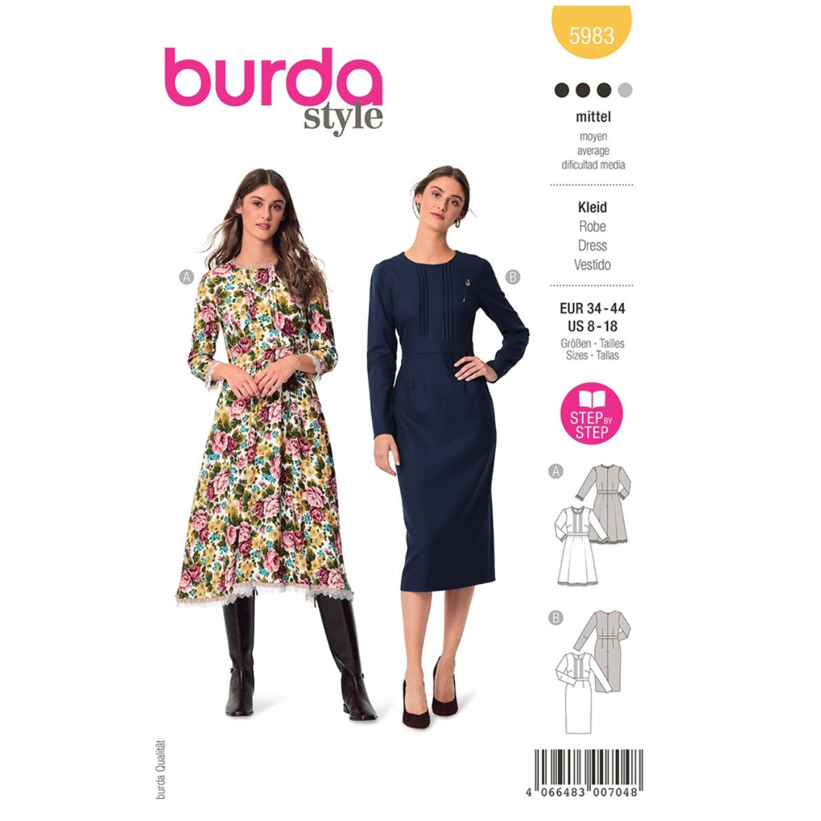 Burda Style 5983 - Dress Sewing Pattern