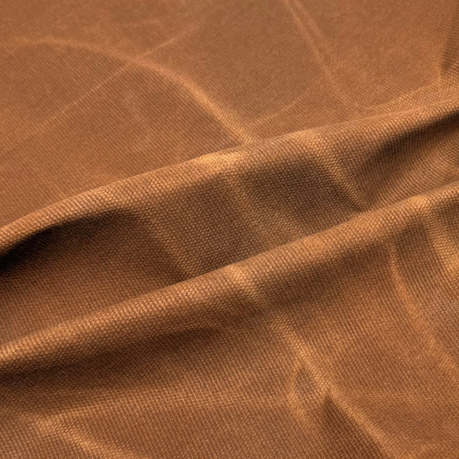 Waxed Cotton Canvas 17oz Beeswax - Cork