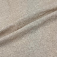 Crosshatch Heavyweight Linen Remnant - Natural