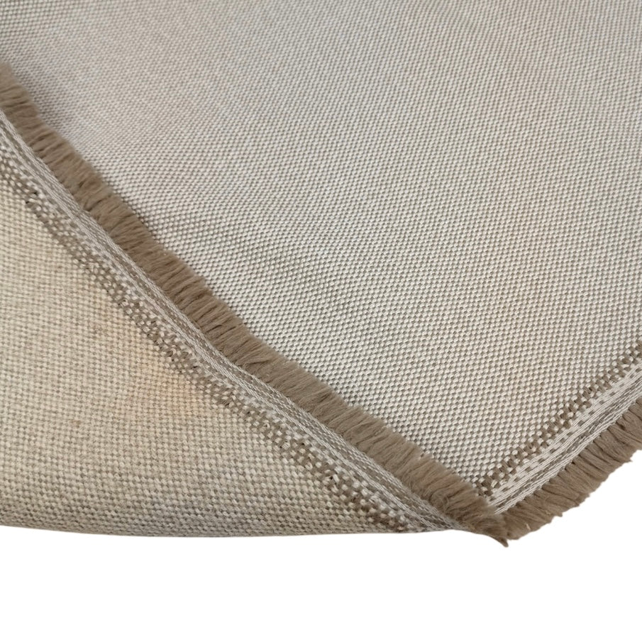 Woven Upholstery Remnant - Ivory/Beige