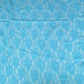 Floral Corded Lace - Light Blue