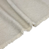 Woven Upholstery Remnant - Cream