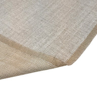 Woven Upholstery Remnant - White/Beige